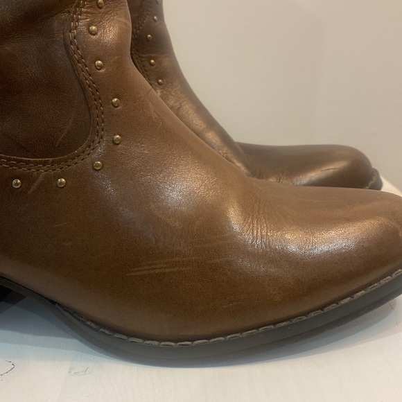 Harley Davidson Brown Western Heel Boots - Picture 3 of 16